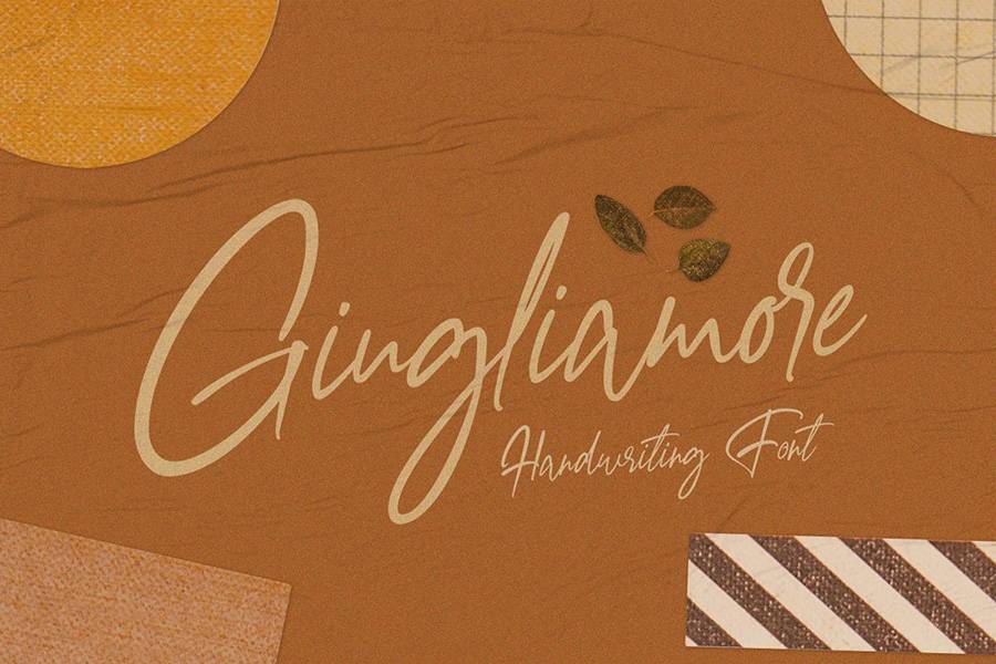 Giugliamore Handwriting Script sample