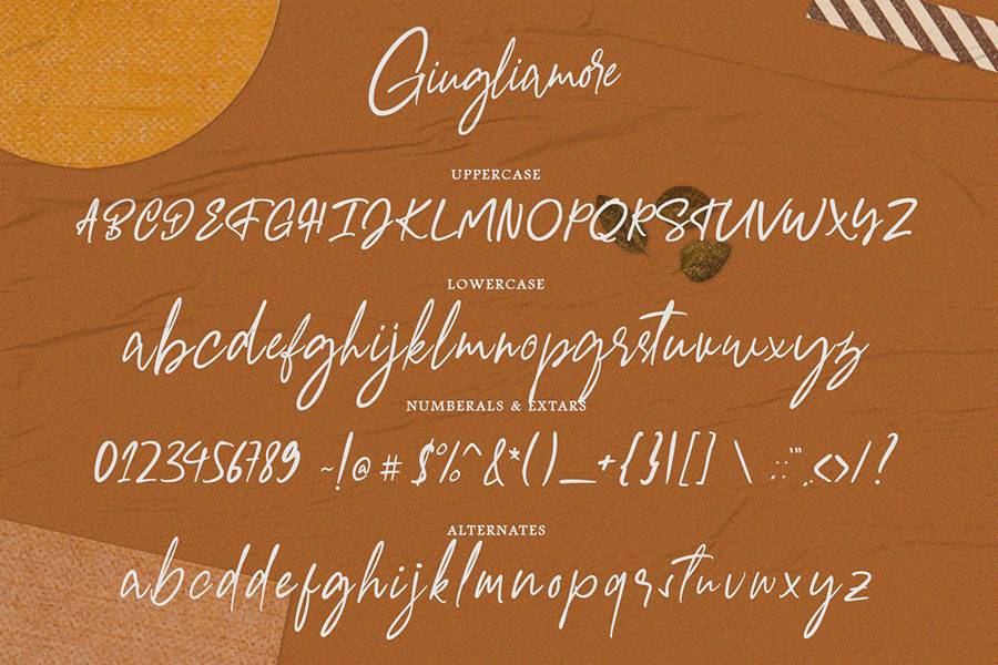 Giugliamore Handwriting Script sample