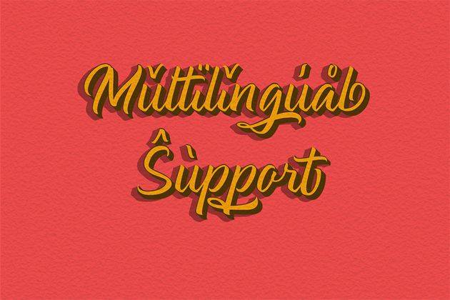 Halmahera Island Font Demo sample