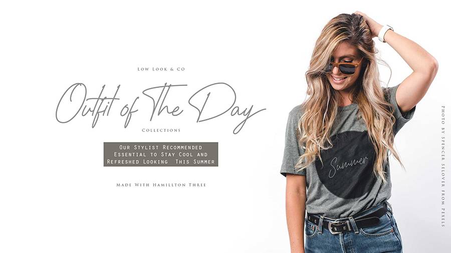 Hamillton Signature Font Demo sample