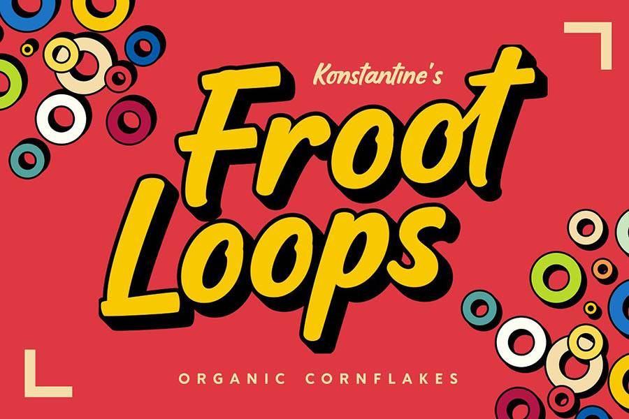 Hoffers Playful Display Font sample