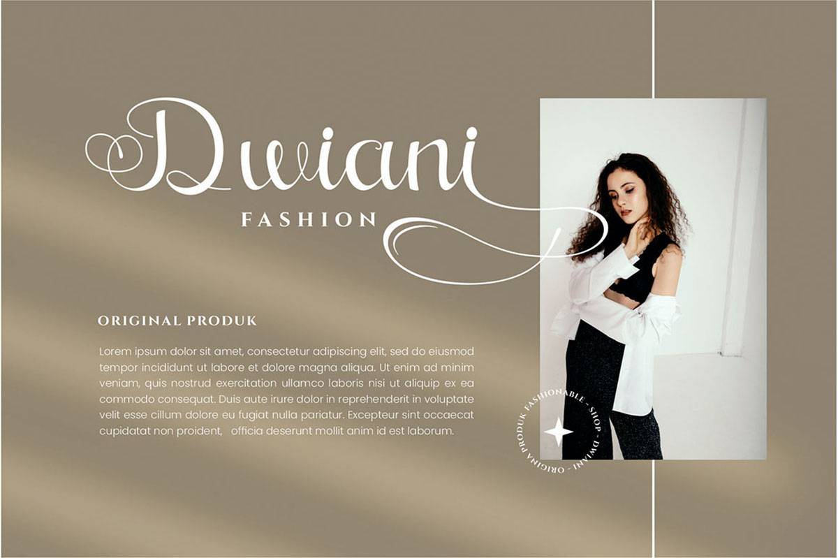 Nagita Font sample