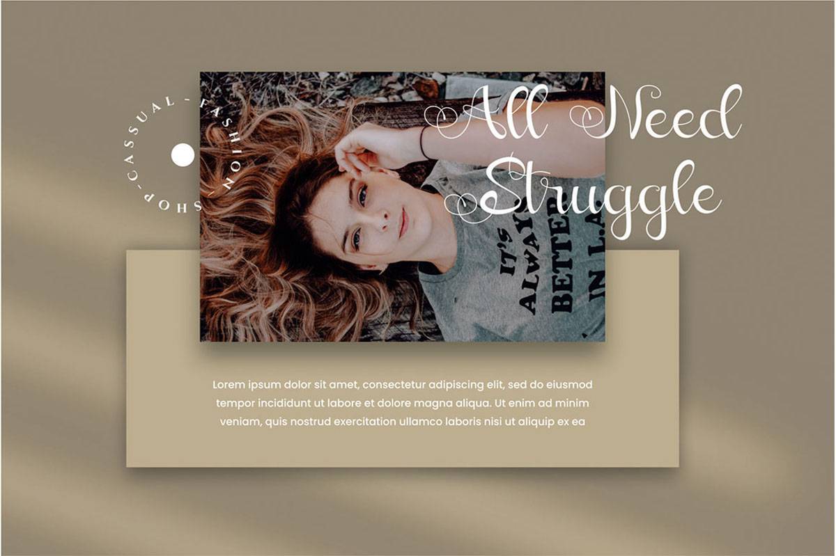 Nagita Font sample