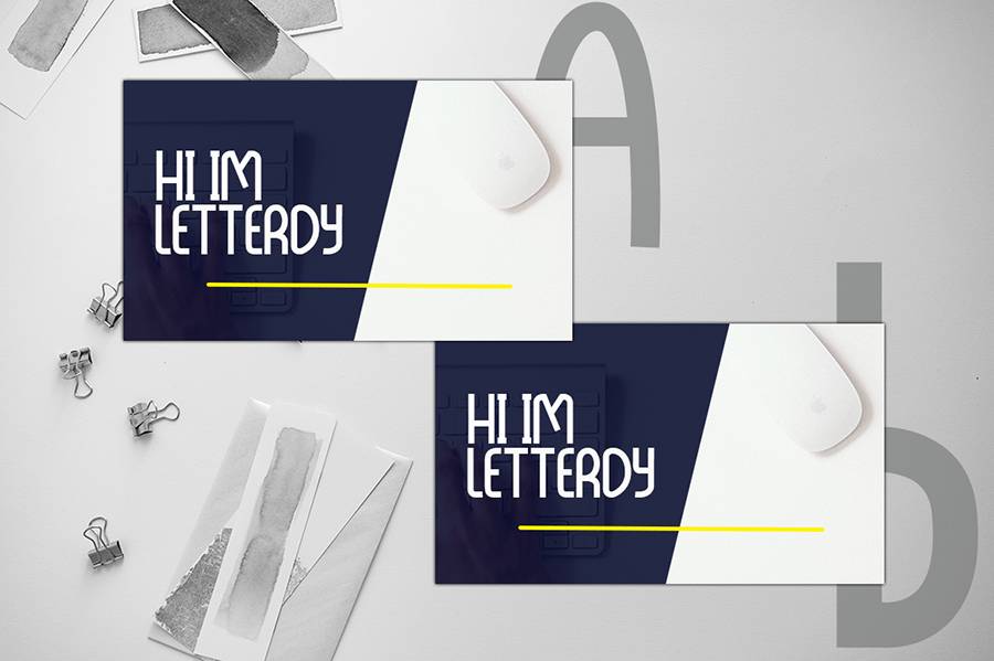 Vibestyle Display Font Demo sample