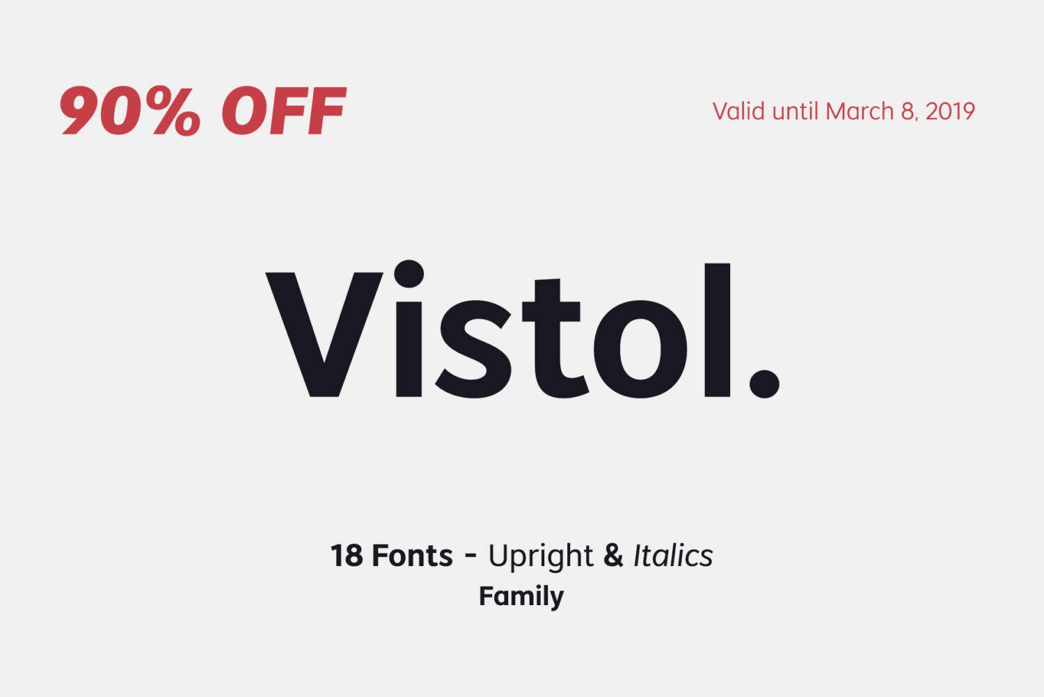 Vistol Sans Light Latin Pro sample