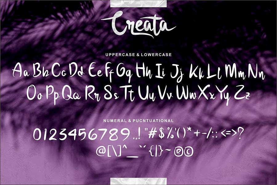 Creata Script Demo sample
