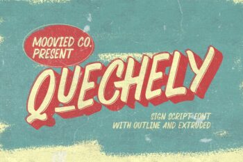 Free Demo Quechely Display Font