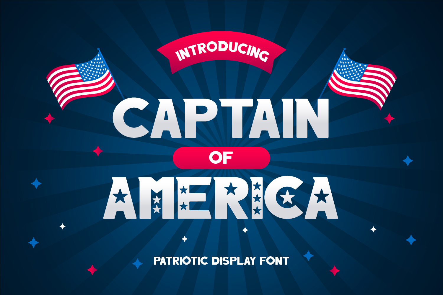 Captain of America Free Font 01 | Hey, fonts!