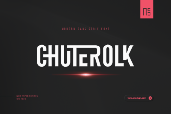 Chuterolk Free Font