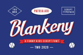 Blankeny Free Font