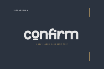 Confirm Free Font