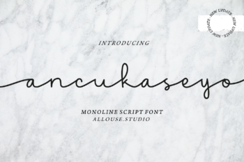 Ancukaseyo Free Font