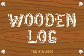 Wooden Log Free Font