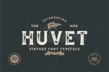 Huvet Free Font