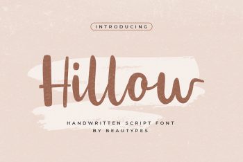 Hillow Script Free Font