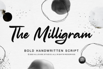 The Milligram Free Font