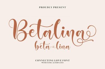 Betalina Free Font