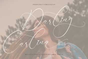 Darling Carlina Free Font