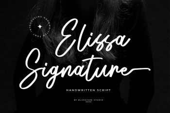 Elissa Signature Free Font