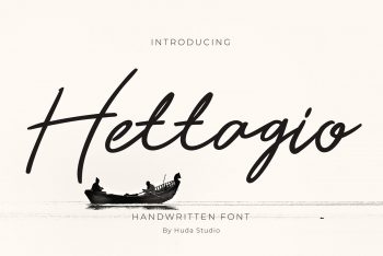 Hettagio Free Font