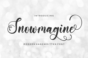 Snowmagine Free Font