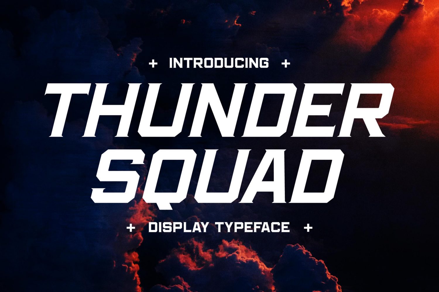 Thunder Squad Free Font