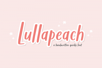 Lullapeach Free Font