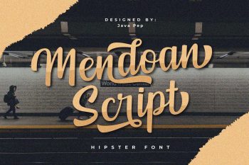 Mendoan Free Font