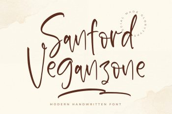 Sanford Veganzone Free Font