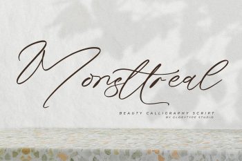 Monsttreal Free Font