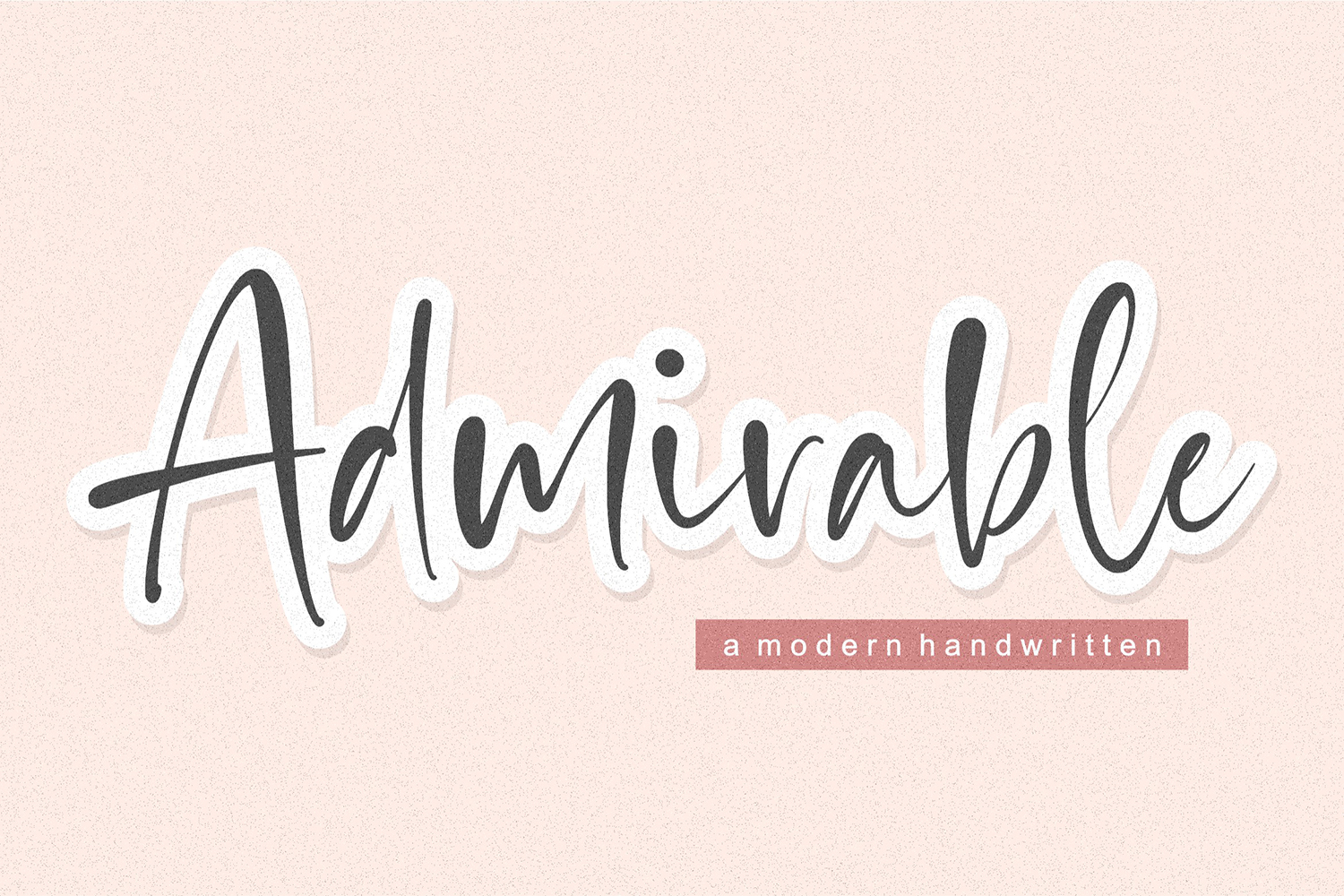 Admirable Free Font