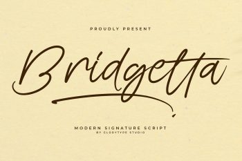 Bridgetta Free Font