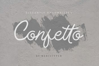 Confetto Free Font