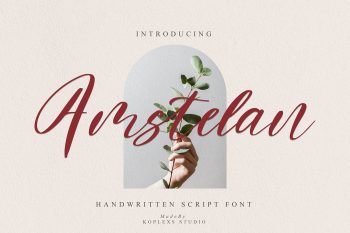 Amstelan Free Font