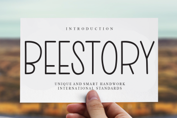 Beestory Free Font