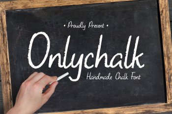 Onlychalk Free Font