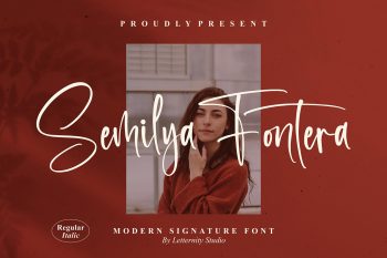 Semilya Fontera Free Font