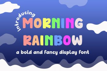 Morning Rainbow Free Font